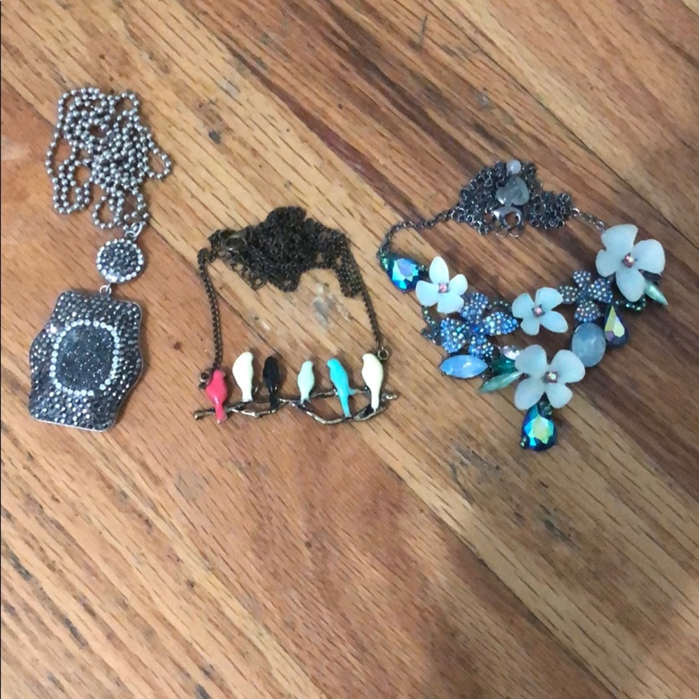 Three elegant necklaces